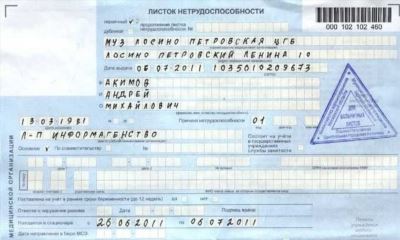 Что обозначают статусы ЭЛН в списке документов