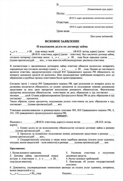 Кто имеет право подать исковое заявление в арбитражный суд