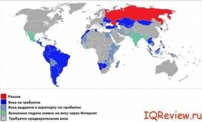 Различия между служебной и личной поездкой за границу